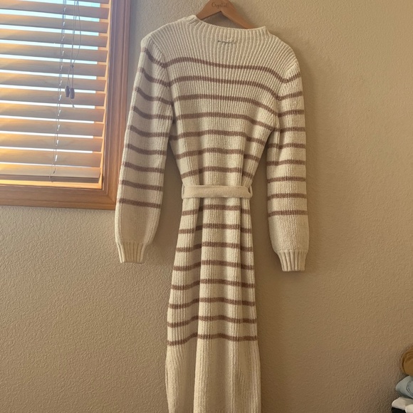 Allison Brittney Striped MiDi Sweater Dress NWOT - Picture 9 of 13